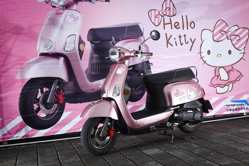 In新聞 J Bubu X Hello Kitty特仕版發表 Bike In 機車資訊網